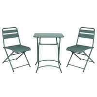 GARTENMÖBEL-SET (3-teilig) Urban One - Salbeigrün, Metall - BUTLERS