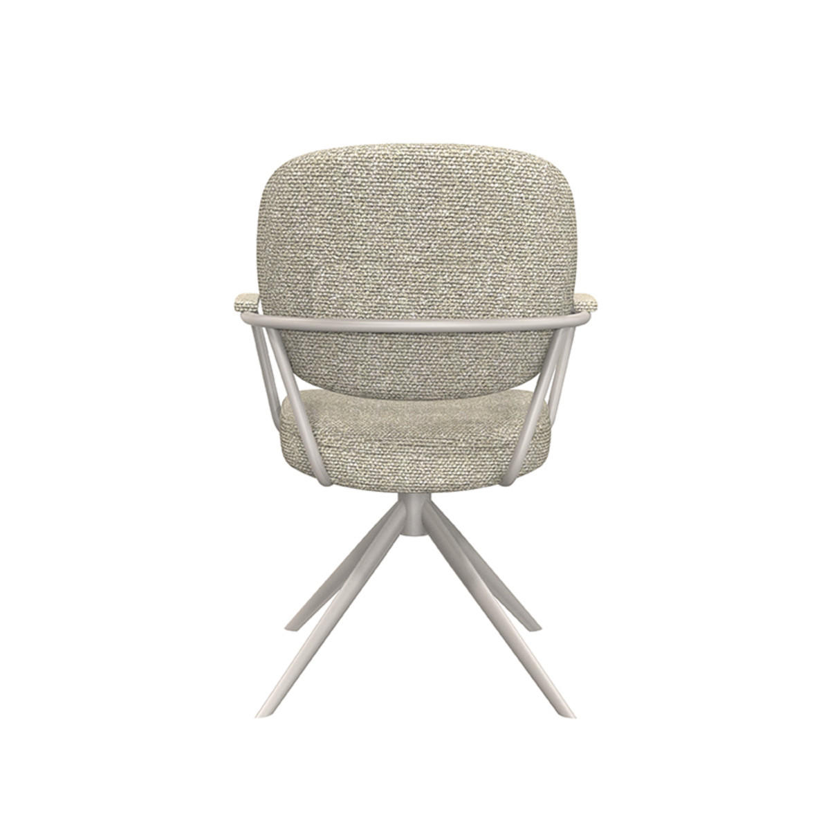 ESSZIMMERSTUHL Basel Beige 64/61/89 cm 2er-Set - Creme, Textil (61/89/64cm) - LABEL51