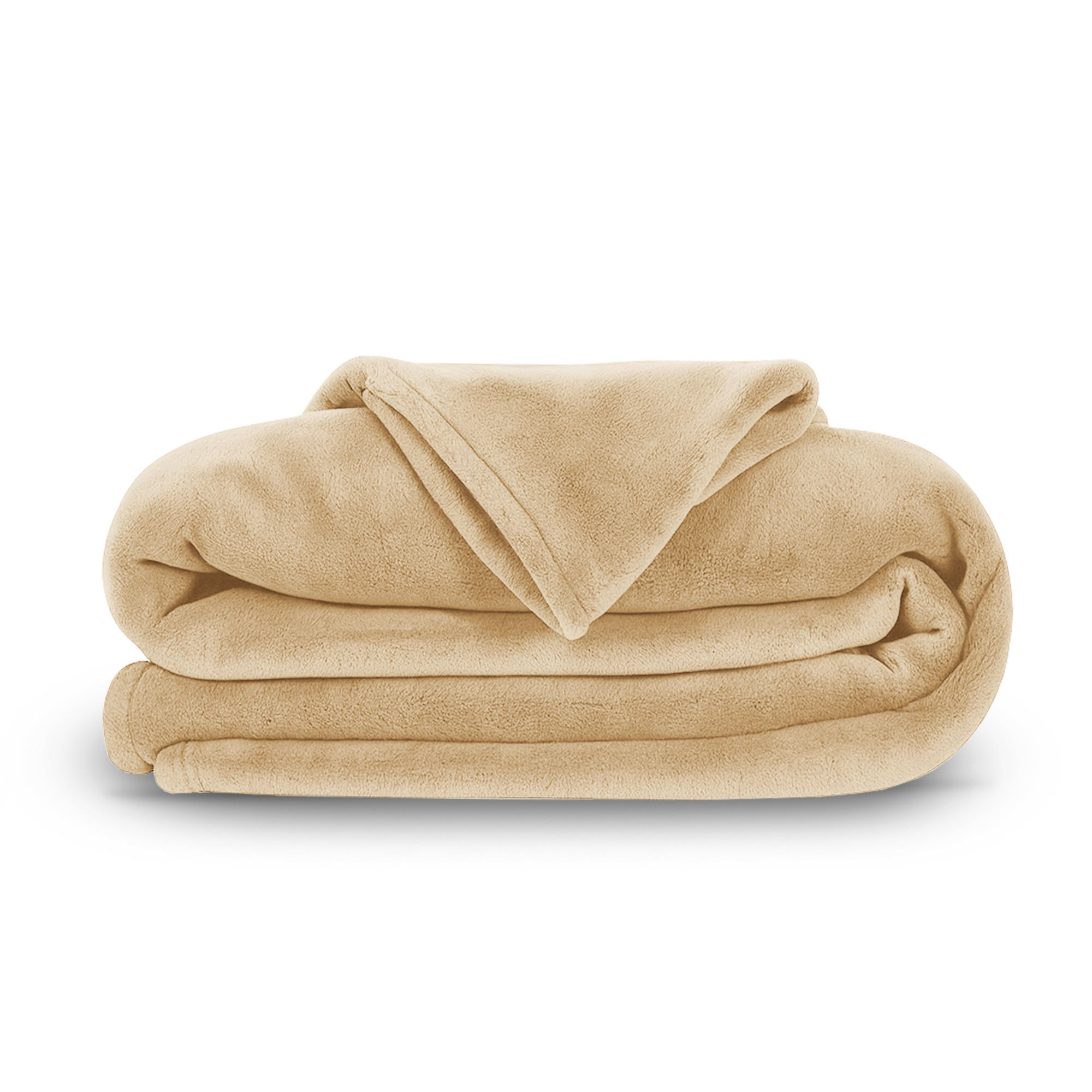 XXXLutz Kuscheldecke Beige 130x130 cm