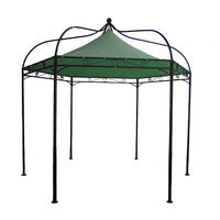 ERSATZDACH für Pavillon Mondura, Pavillondach 6-eckig, Durchmesser 300 cm, Farbe: Grün - Grün, Kunststoff (320/0.3/320cm) - TPFGarden