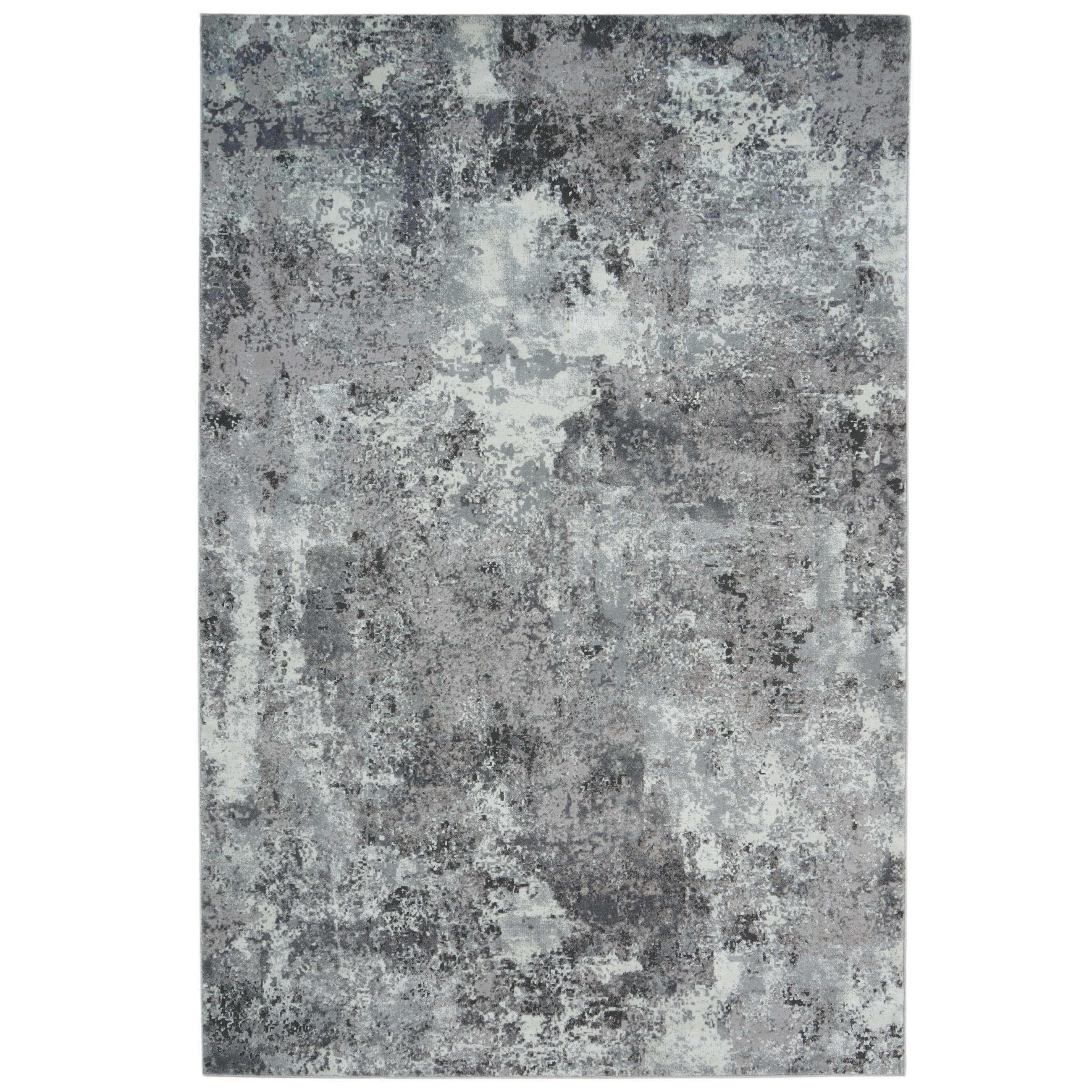 VINTAGE-TEPPICH ALEGRA 120/170 cm Grau - Dunkelgrau, Naturmaterialien/Textil (120/170cm) - Consilio Concept