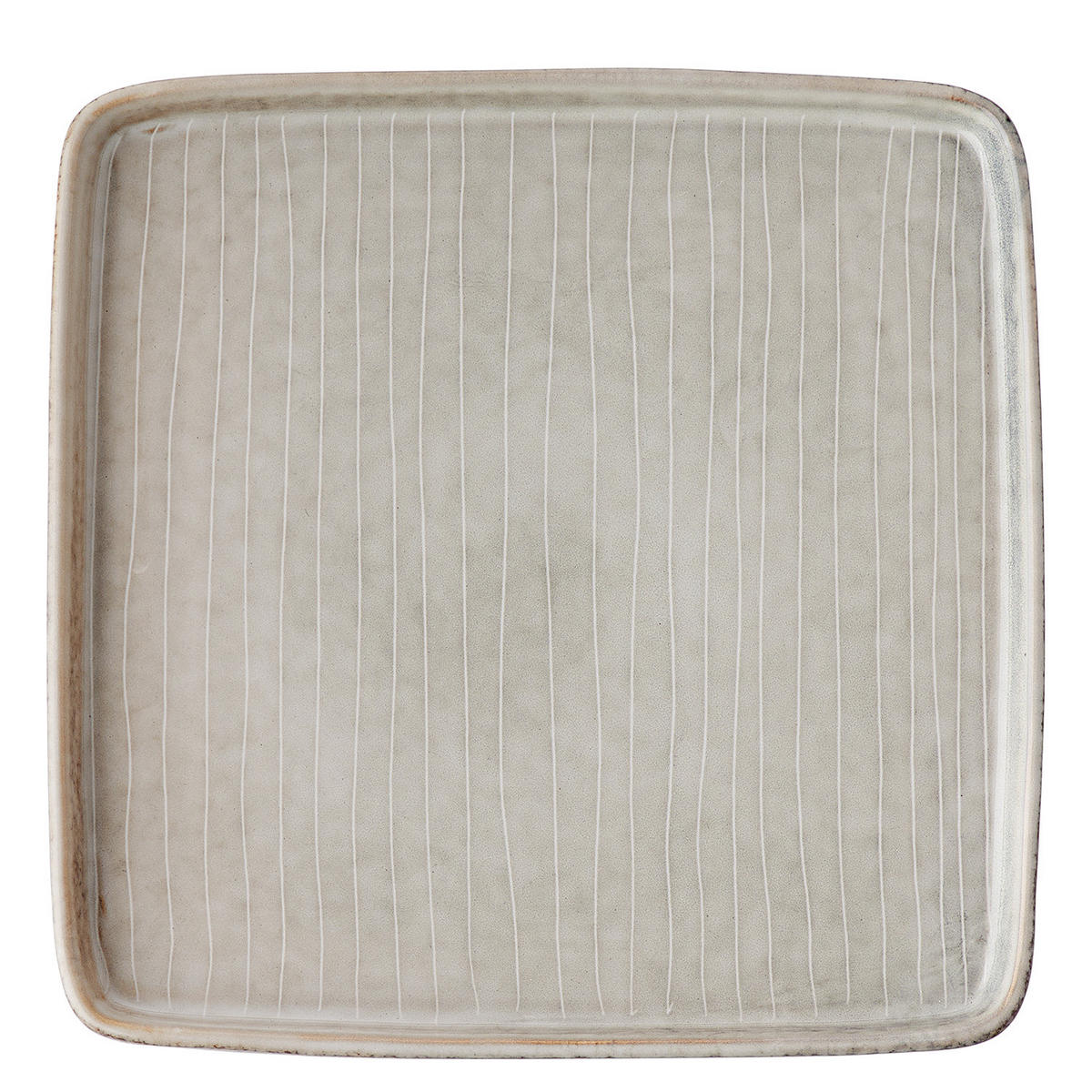 DINNERTELLER (6er Set) Henley - Grau, Keramik (21/19/1.8cm) - Butlers