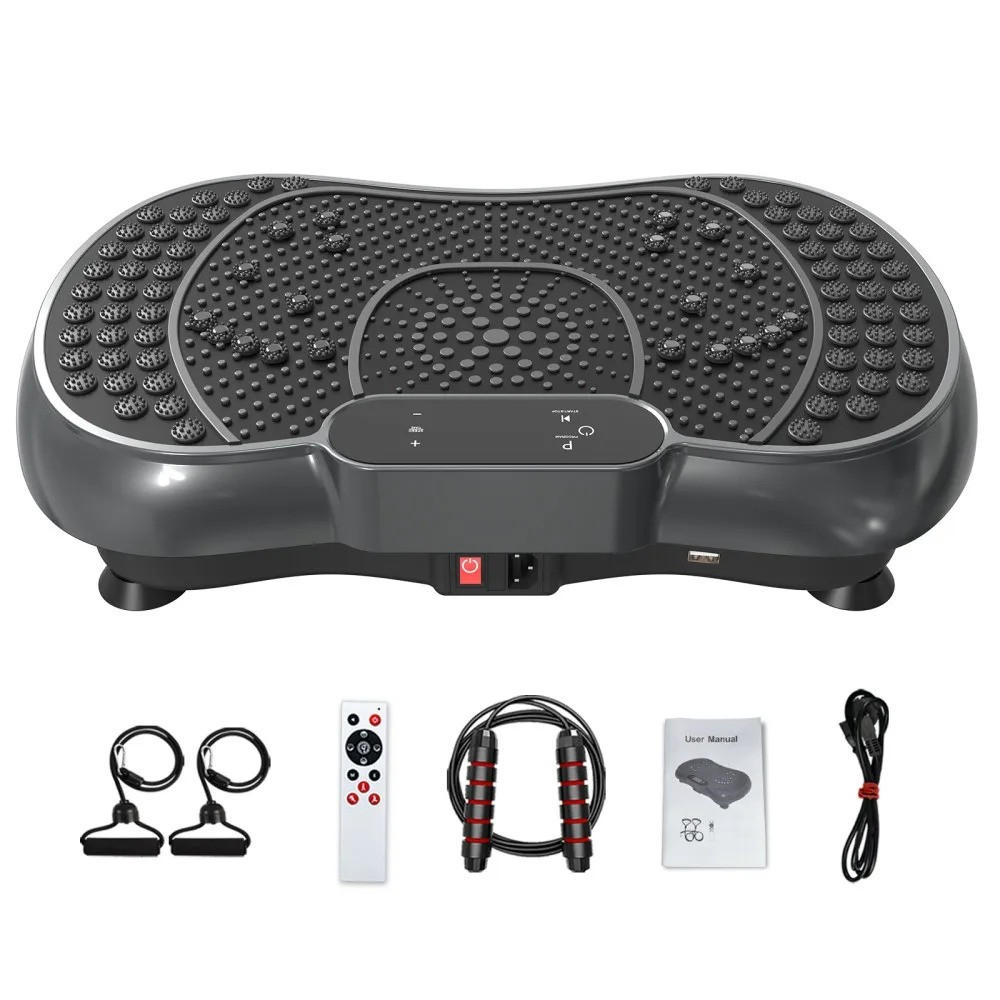 VIBRATIONSTRAINER 99-Level Schwarz - Schwarz, Naturmaterialien/Kunststoff (58.5/19/43cm) - Kaket