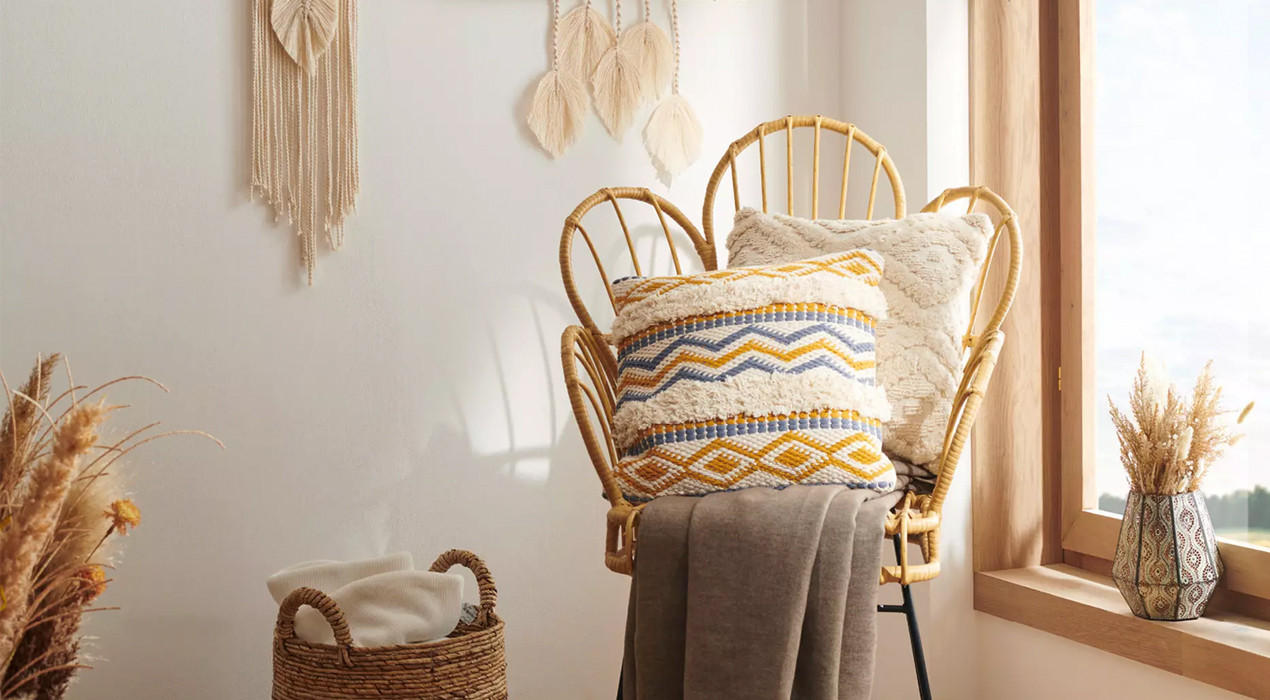 Makramee-Anleitung: Feder-Wandschmuck