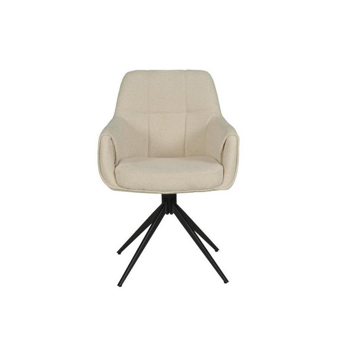 DREHSTÜHLE 2-er SET/ LINEA - Beige - Beige, Textil (60/87/58cm) - Weber Industries