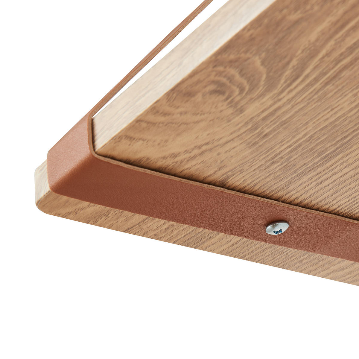 WANDREGAL-SET 2 TLG. Utsira - Eichefarben, Holzwerkstoff (20/30/60cm) - [en.casa]