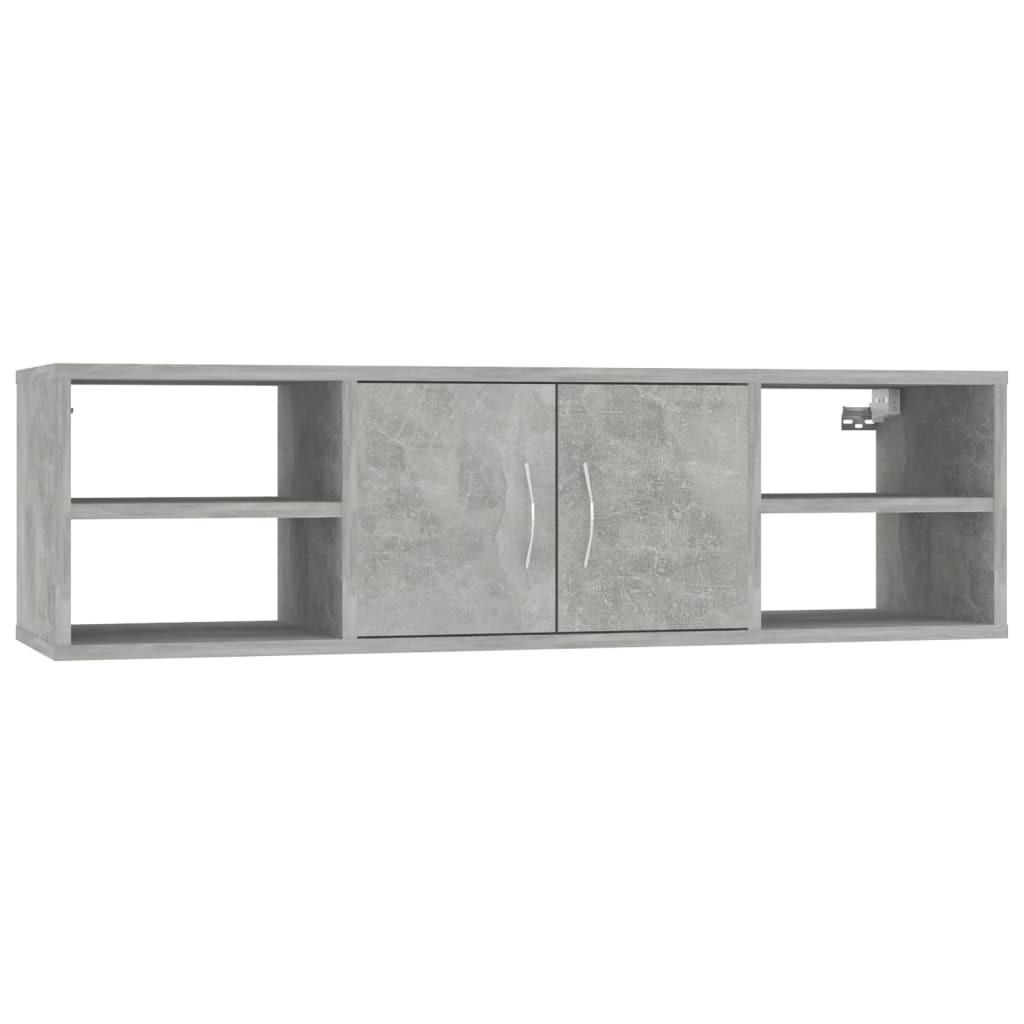 vidaXL Hängeelement Hellgrau 102x29x30 cm