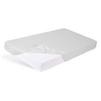 BETTLAKEN Bamboo Young mit Gummizug - Grau, Textil (80/160cm) - Mr Mattress