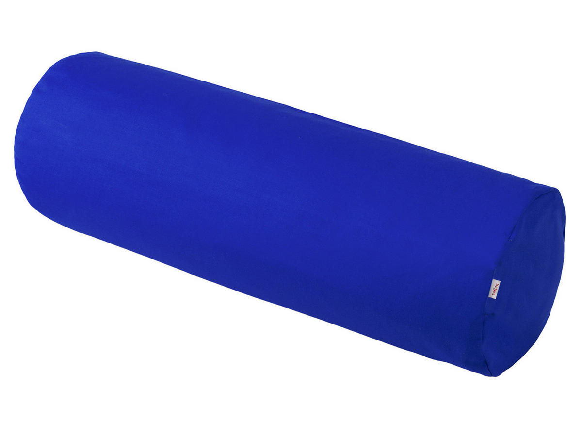 XL-ROLLENBEZUG Basic 100% Baumwolle royal 70/25 cm - Blau, Textil (25/70cm) - beties Heimtextil