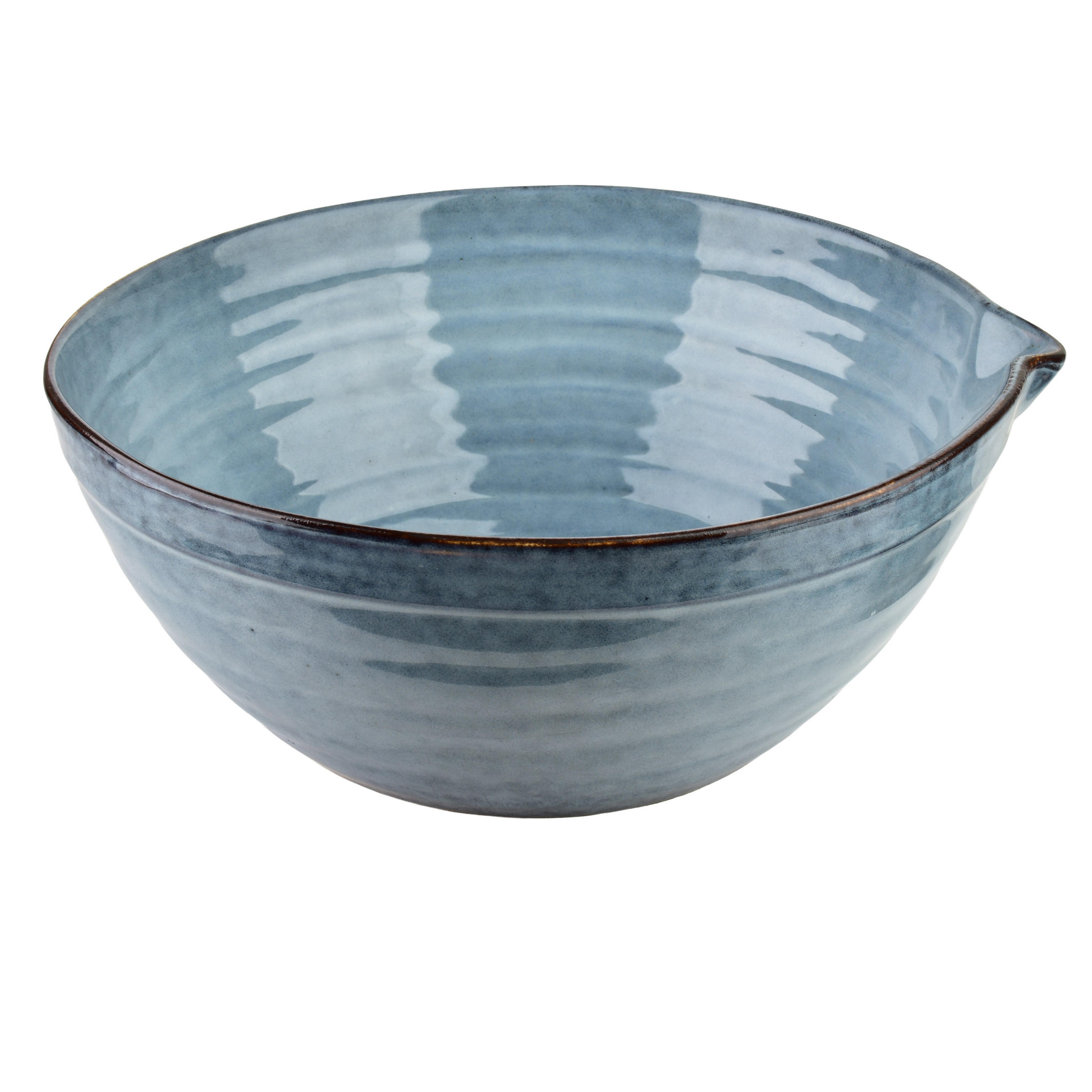 SCHALE Basic Nature Blau 25.5X25.5X10.5 cm Keramik - Blau, Keramik (25.5/25.5/10.5cm) - Mondex