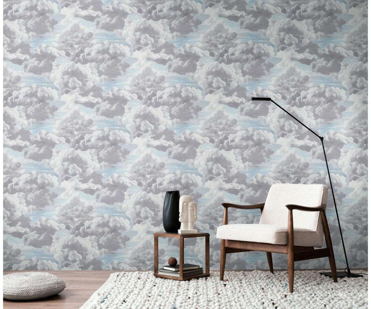 VLIESTAPETE Grau 53/1005 cm - Grau, Textil (53/1cm) - KUNSTLOFT