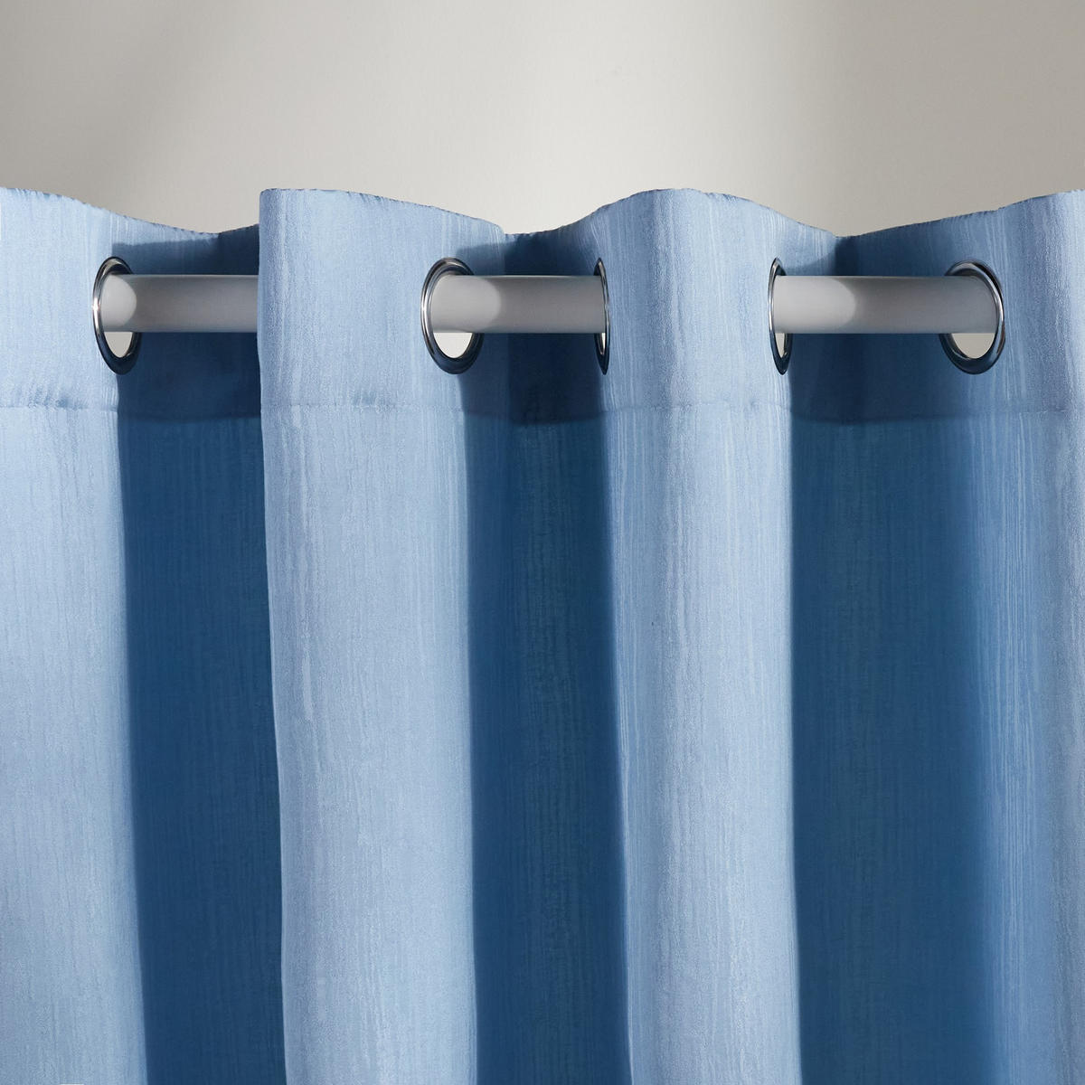 VORHANG Scilio - Hellblau, Textil (140/1/250cm) - home&you