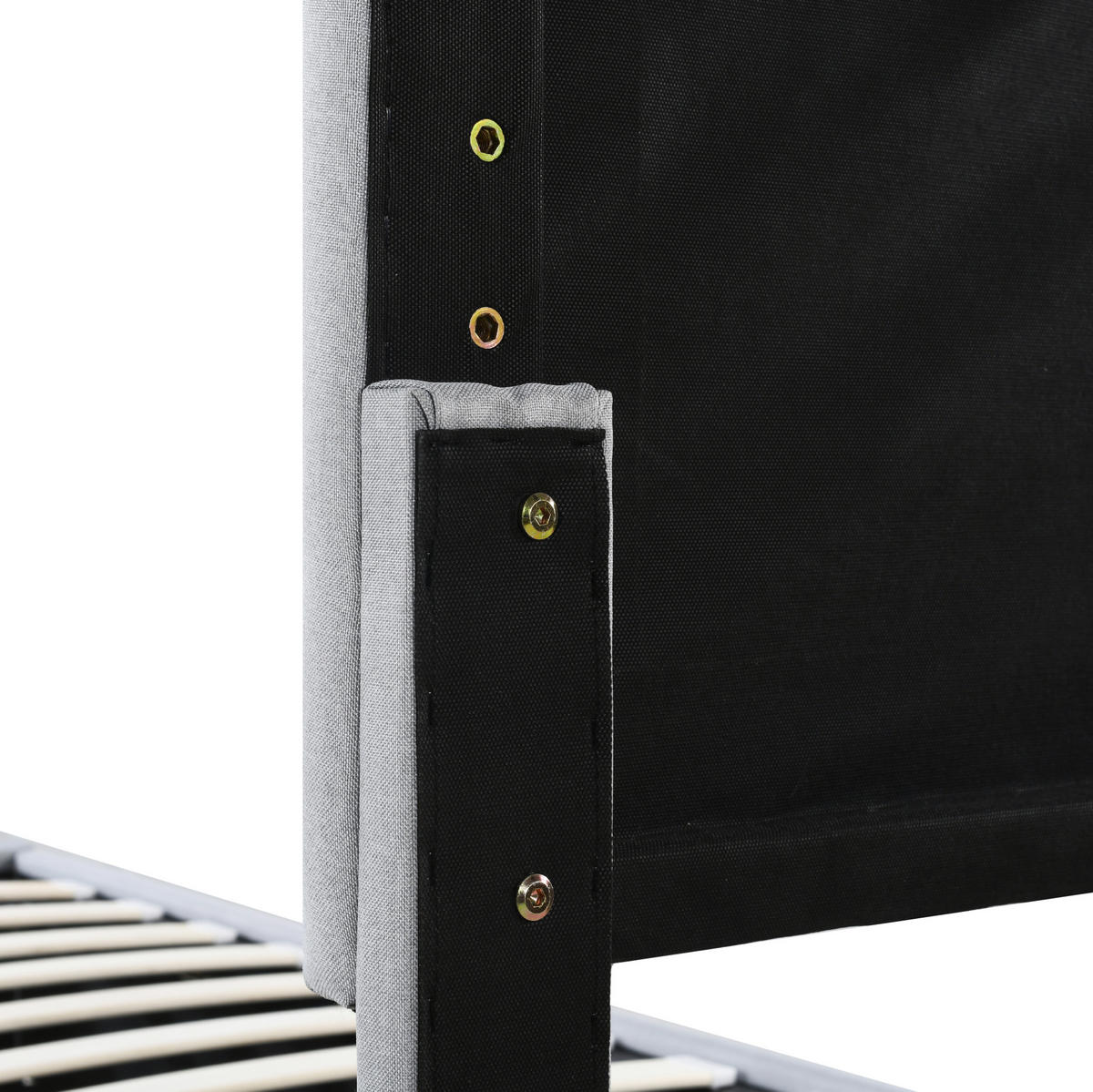 POLSTERBETT mit hydraulischem Stauraum 180x200 cm Grau - Grau, Metall (180/200cm) - Meubliv