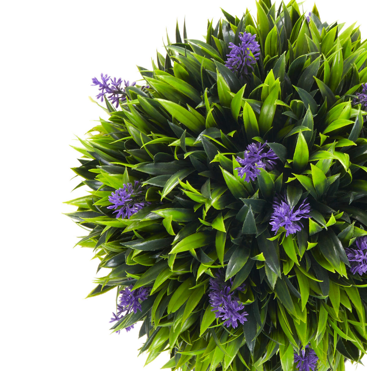 KUNSTPFLANZEN Lavendel 24/24/60 cm grün aus Kunststoff mit Topf - Grün, Kunststoff (60cm) - OKWISH