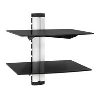 WANDREGAL ,44 x 42 x 34 cm,schwarz - Schwarz, Metall (34/44/42cm) - tectake