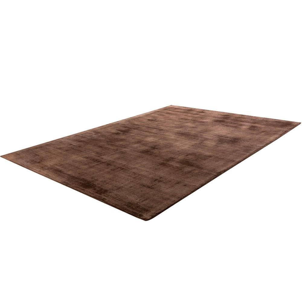 Paco Home Hochflorteppich Braun 80x150 cm