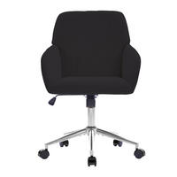 BÜROSTUHL Schwarz Höhenverstellbar - Schwarz, Metall (62/97/60cm) - PANGIVO