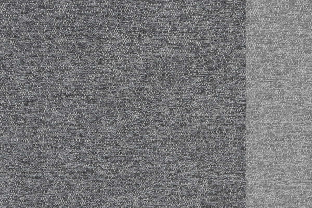 SOFA SALVINI 2,5-Sitzer, grau - Schwarz/Grau, Holzwerkstoff/Textil (176/88/99cm) - Courtois Laville