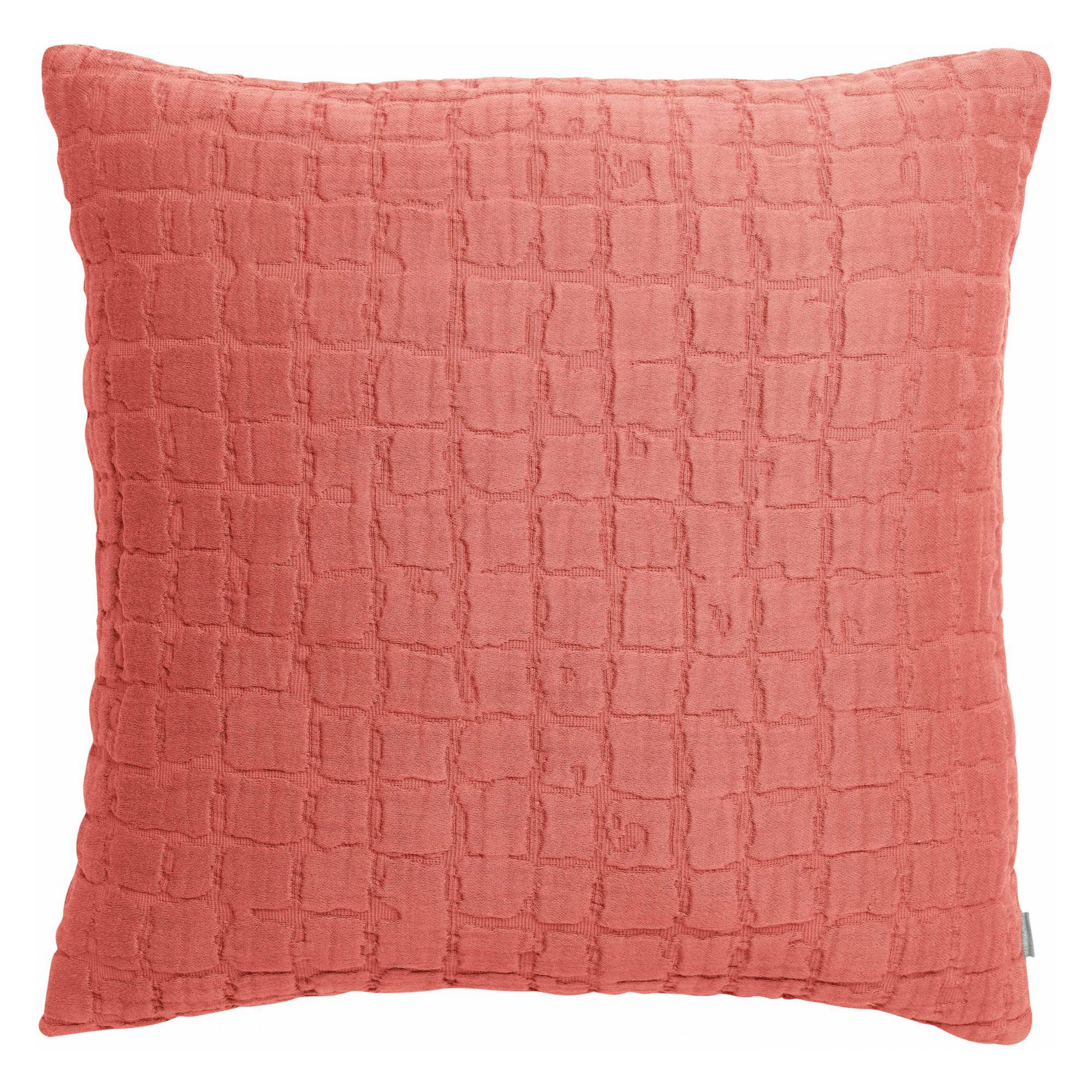 KISSEN Swami pfirsich 45 x 45 cm - Rosa, Textil (45/45cm) - Vivaraise