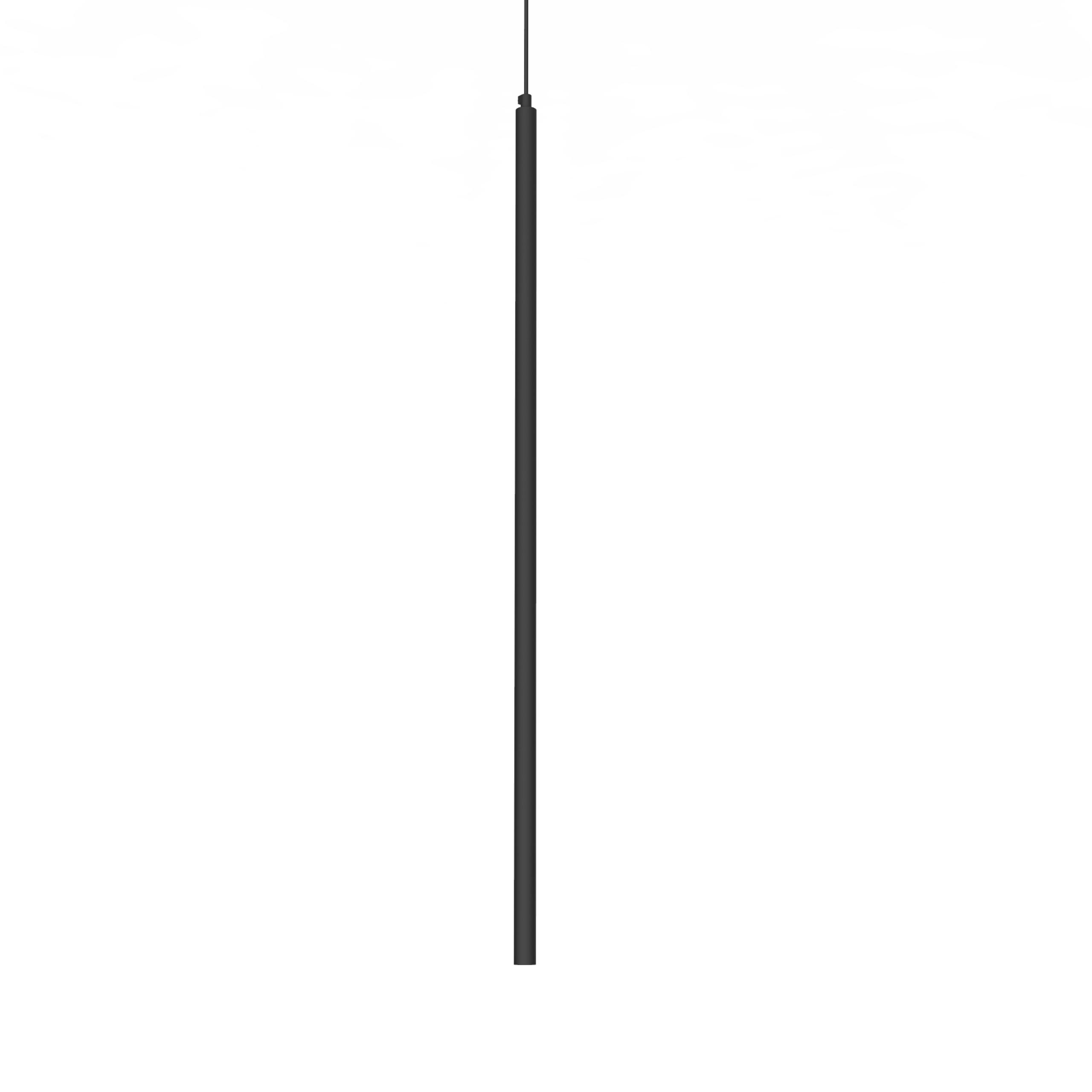 Lumicom Led-Hängeleuchte Schwarz 2.5x100x2.5 cm