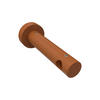 TRÄGER FÜR GARDINENSTANGEN 16 mm Ø, Adrian 1-läufig, Kirschbaum - Kirschbaumfarben, Holz (14.1/5.3/5.3cm) - INTERDECO