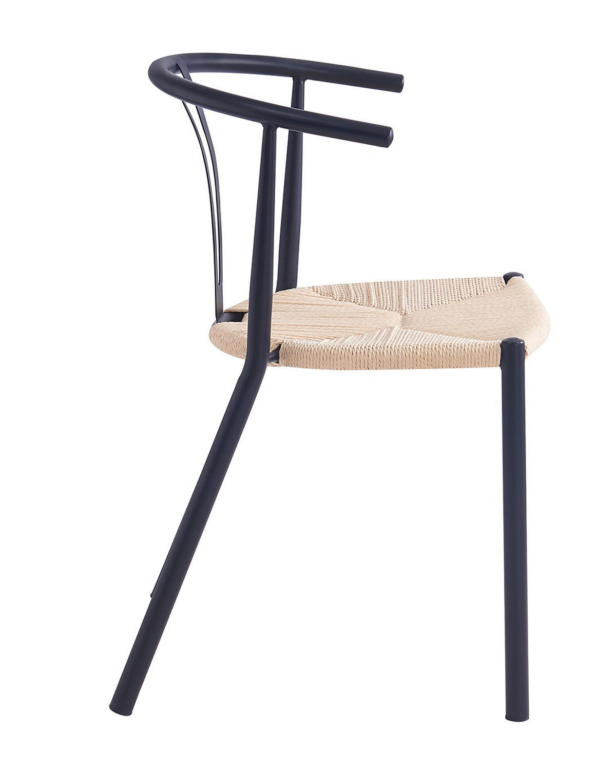 STUHL 2er-Set Kunstleder Schwarz - Schwarz, Textil (50.5/78.5/57cm) - Nordlys