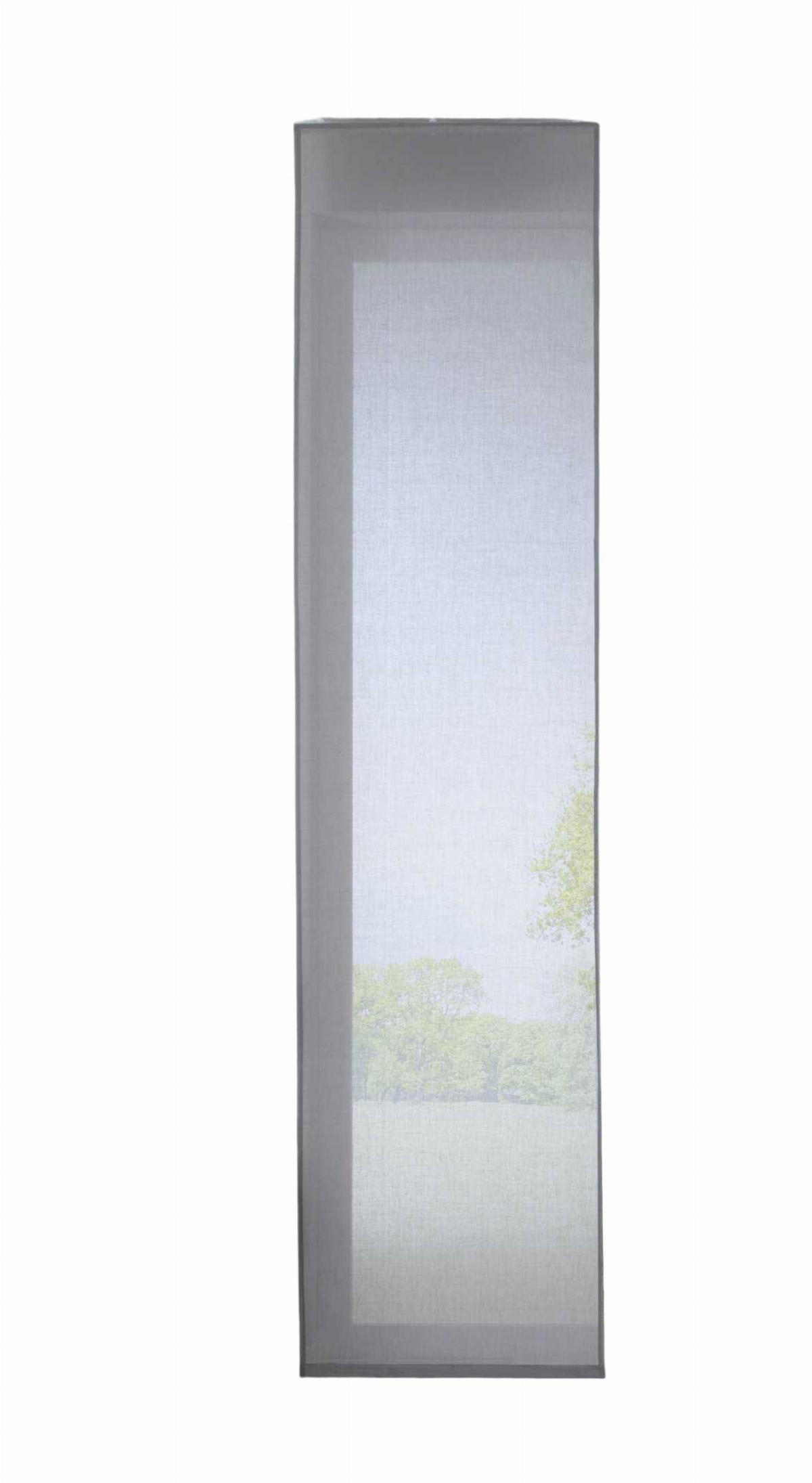 VORHANG NIZZA HxB 245x60 cm Grau - Grau, Textil (60/245cm) - Gardinenbox