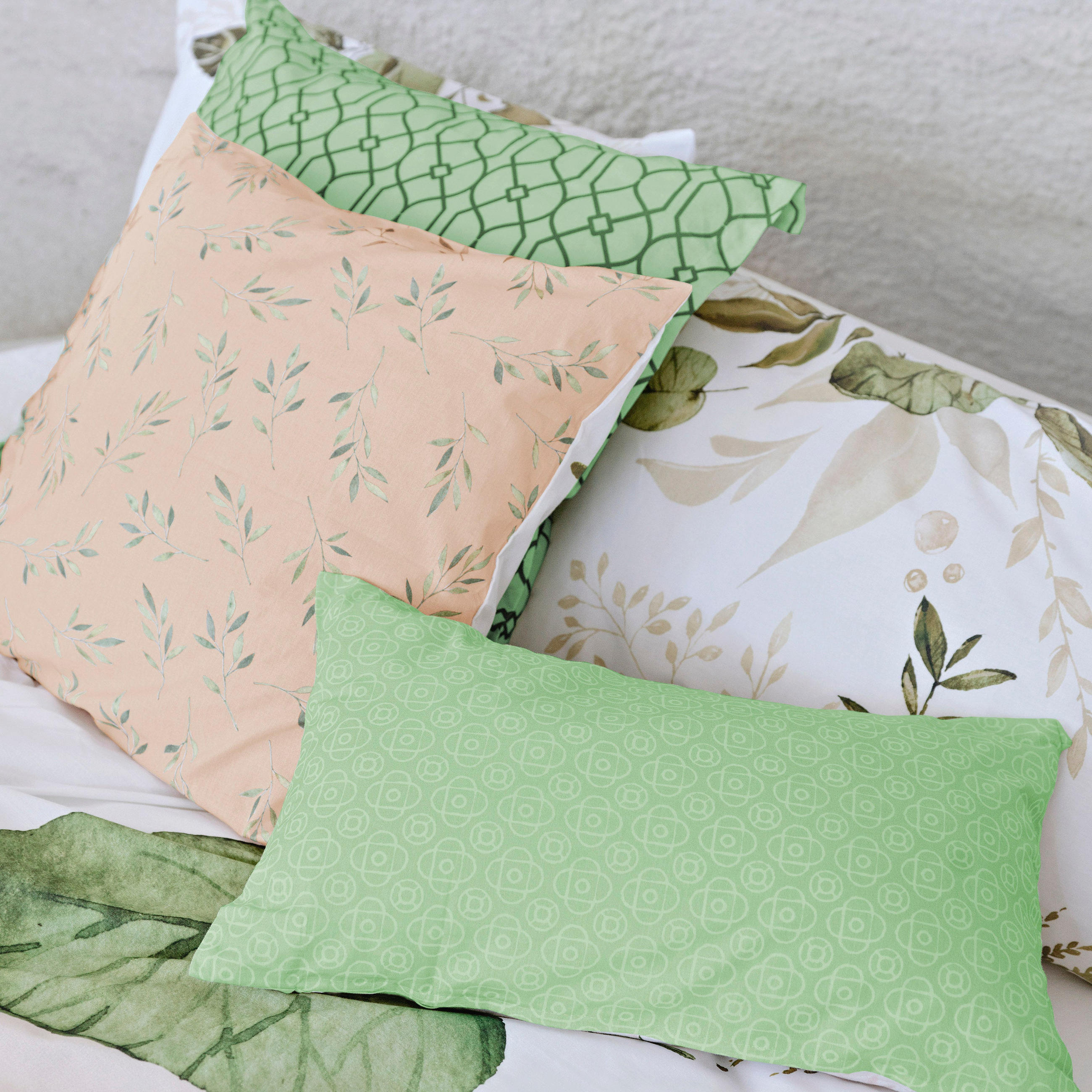 Thumbnail - Happy Friday Bettbezug, Mehrfarbig, Textil, Grafikmuster, 260x220 cm, Oeko-Tex®, Schlaftextilien, Bettwäsche, Bettwäsche