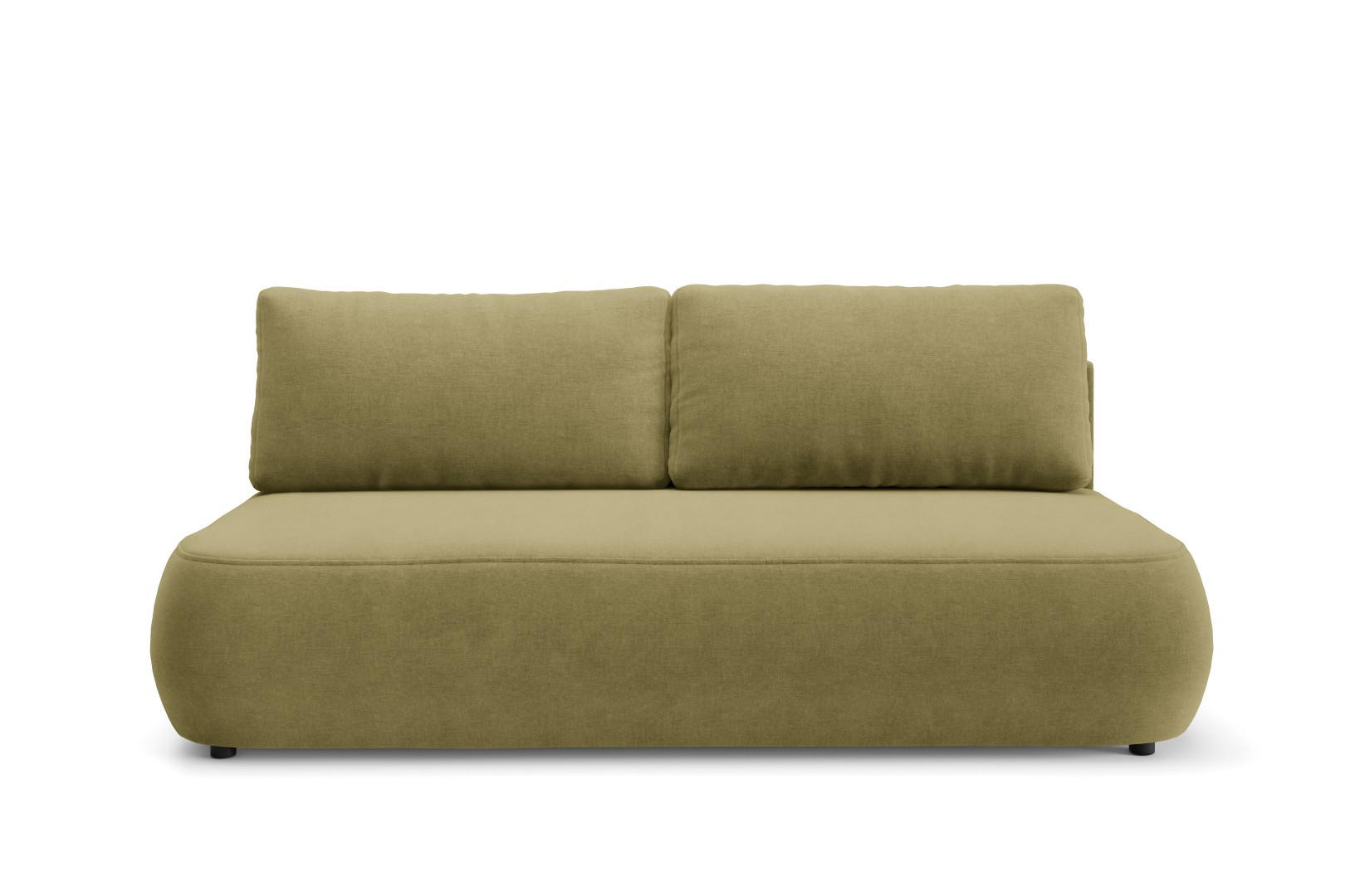 SCHLAFSOFA mit Bettkasten Grün - Schwarz/Grün, Holz/Holzwerkstoff (210/82/106cm) - Furnisell