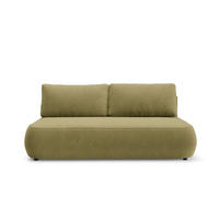 SCHLAFSOFA mit Bettkasten Grün - Schwarz/Grün, Holz/Holzwerkstoff (210/82/106cm) - Furnisell