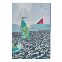 OUTDOORTEPPICH Rantum Beach 130x190 cm - Multicolor, Textil (130/190cm) - Sansibar SYLT