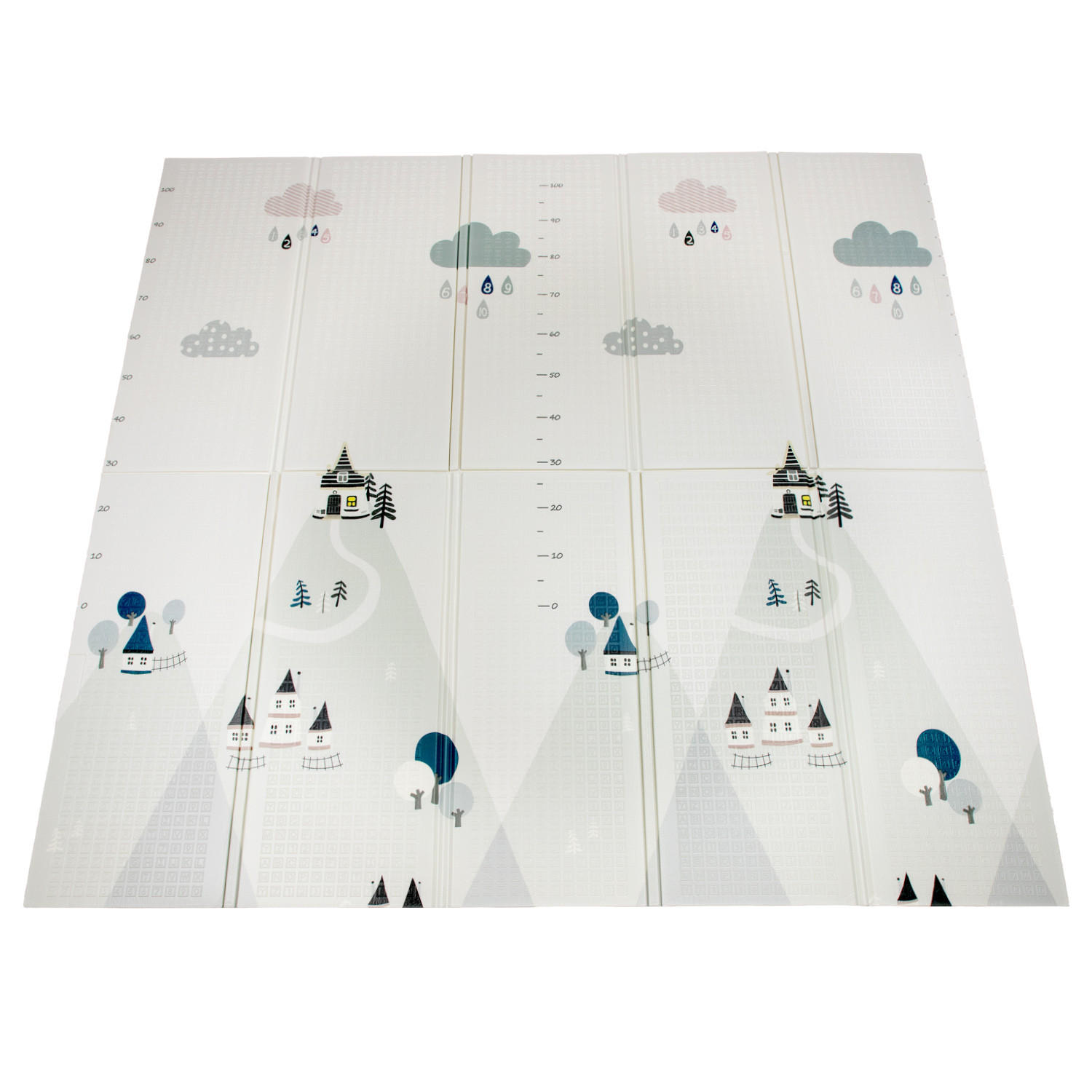 KINDERTEPPICH 150/200 cm Folding Mat 682 - Weiß, Textil (150/200cm) - Paco Home