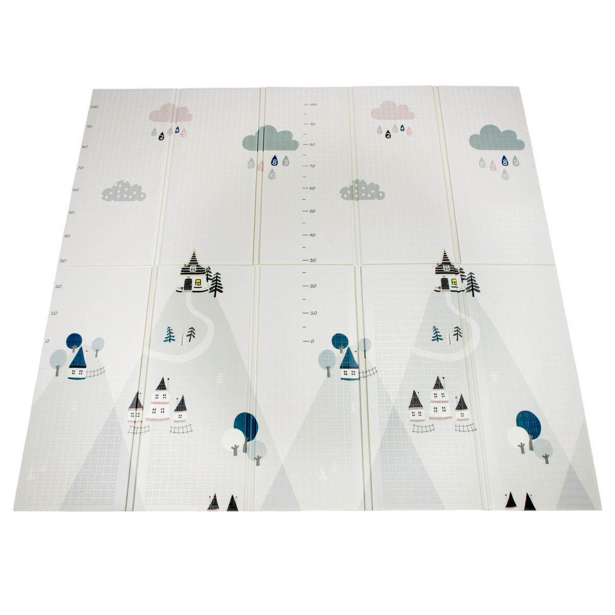 KINDERTEPPICH 150/200 cm Folding Mat 682 - Weiß, Textil (150/200cm) - Paco Home