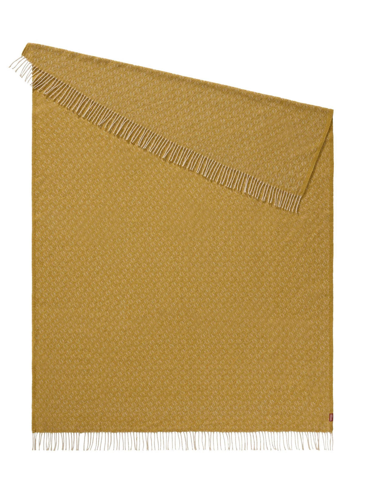 DECKE Liana Gelb 130/180 cm - Gelb, Textil (130/180cm) - benuta