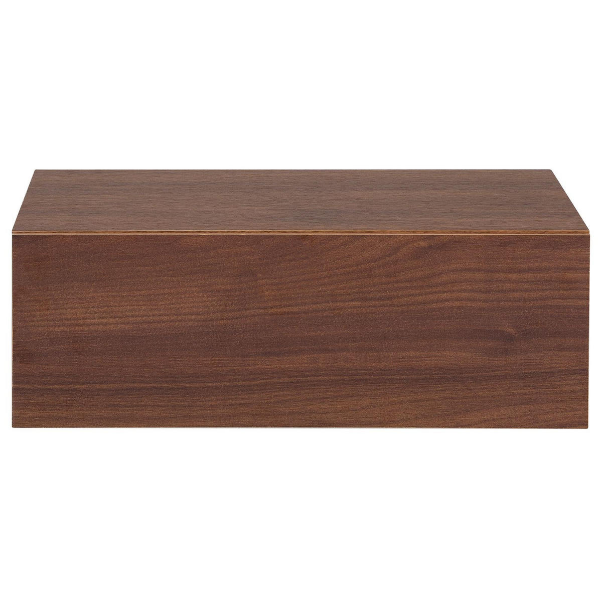 NACHTTISCH ANNE hängend - Nussbaumfarben, Holzwerkstoff (42/14/30cm) - CARO-Möbel