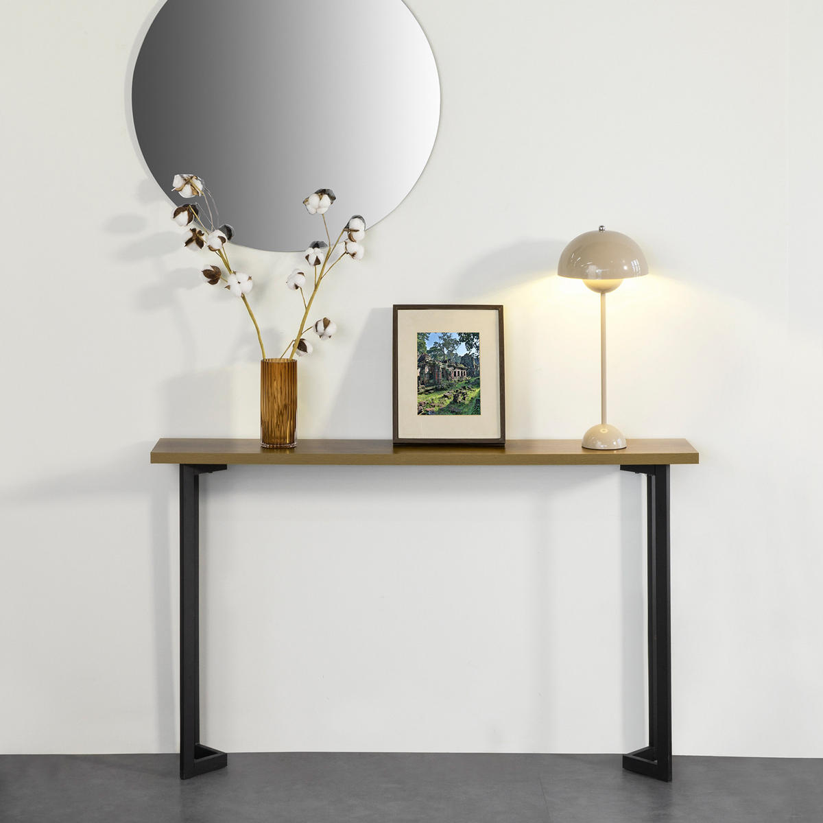 KONSOLENTISCH Vintage - Naturfarben, Holzwerkstoff (20/120/75cm) - SoBuy