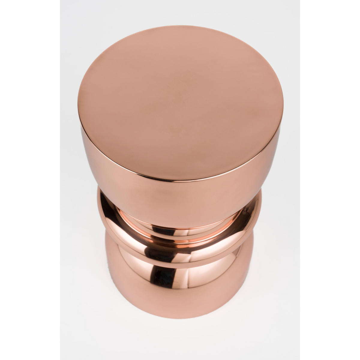 BEISTELLTISCH Kinga Kupfer - Bronzefarben, Metall (29.5/29.5/48cm) - Housecraft Living