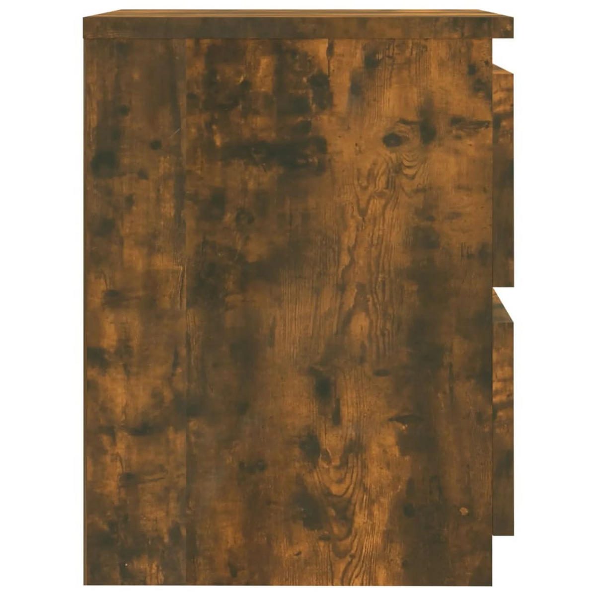NACHTTISCH Räuchereiche 30x30x40 cm Holzwerkstoff - Braun, Holzwerkstoff (30/40/30cm) - furnicato