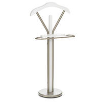 HERRENDIENER FABIO - Champagner/Weiß, Metall (45/108/30cm) - IDIMEX