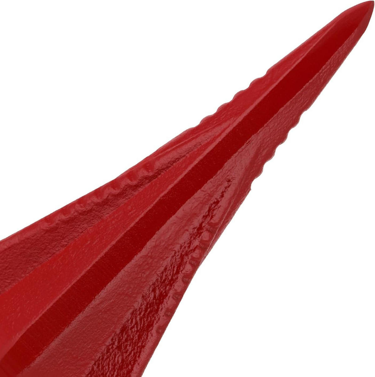 MEISSEL – diamantbeschichtet – zum Spalten von Holz – Rot, 1,6 kg - Rot, Metall (6.5/6.5/17cm) - DCA