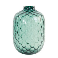 VASE Carino Blau Ø34/50 cm - Blau, Glas (34/50cm) - Light & Living