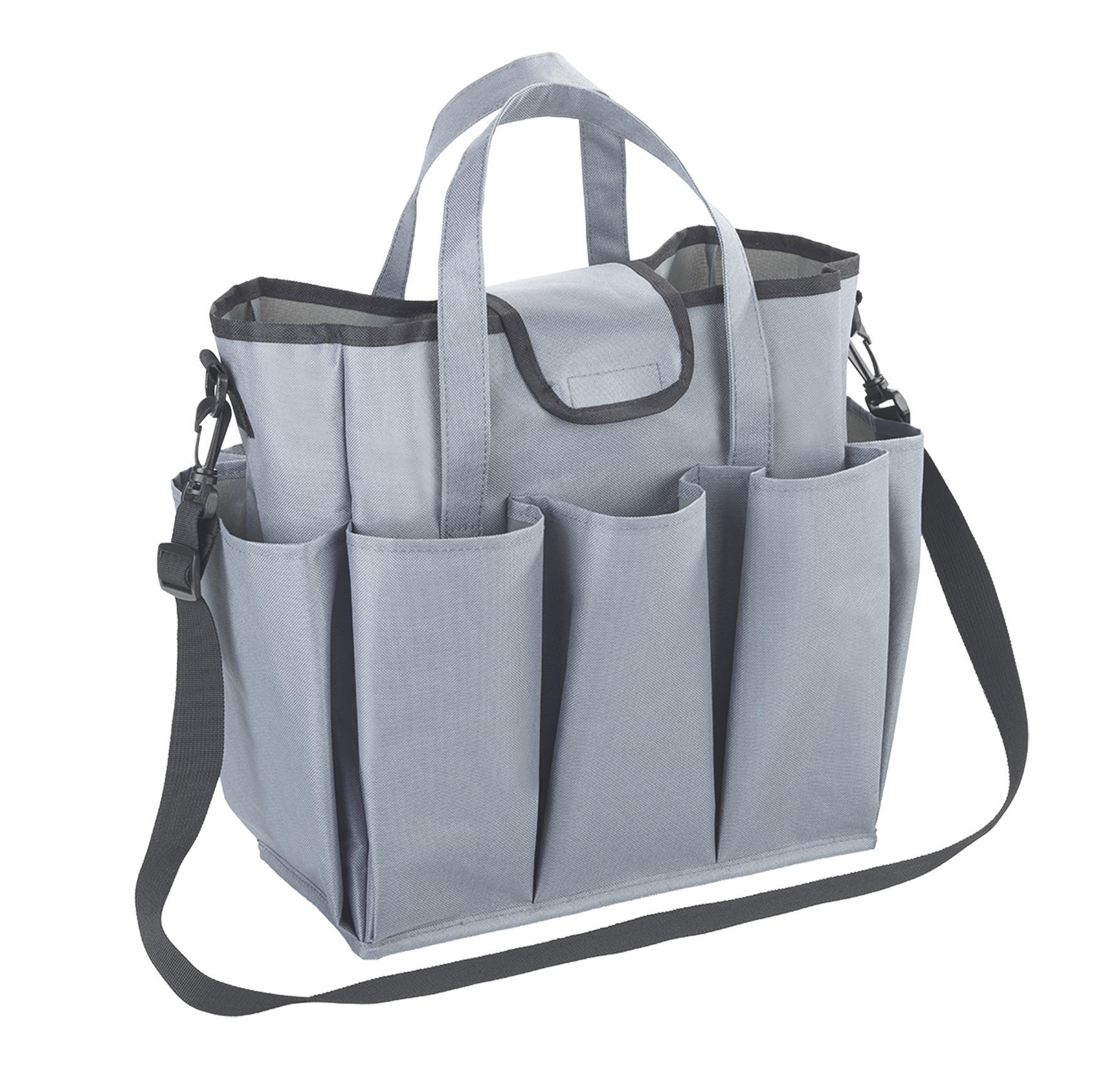 WERKZEUGORGANIZER Schultertasche 15 l - Grau, Textil (17/33/31cm) - Maximex