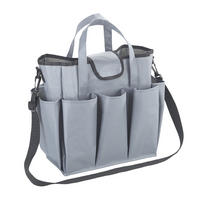 WERKZEUGORGANIZER Schultertasche 15 l - Grau, Textil (17/33/31cm) - Maximex