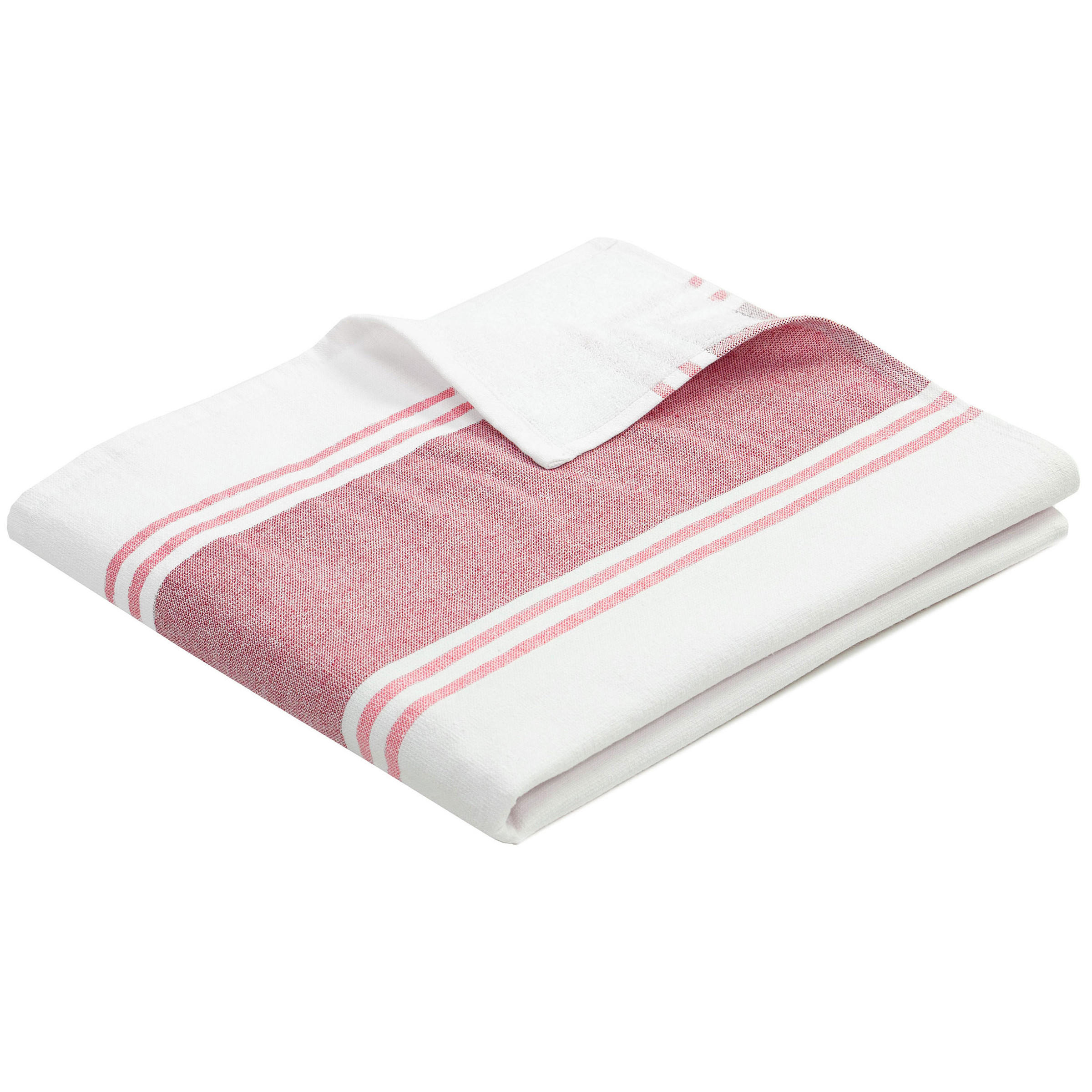STRANDTUCH, 70x180 cm, 90% Baumwolle, 10% Polyester, Rosa - Rosa, Textil (70/180cm) - Zollner