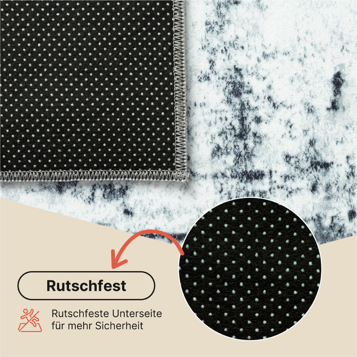 TEPPICH BARI Anthrazit 300/400 cm - Anthrazit, Textil (300/400cm) - Tapiso