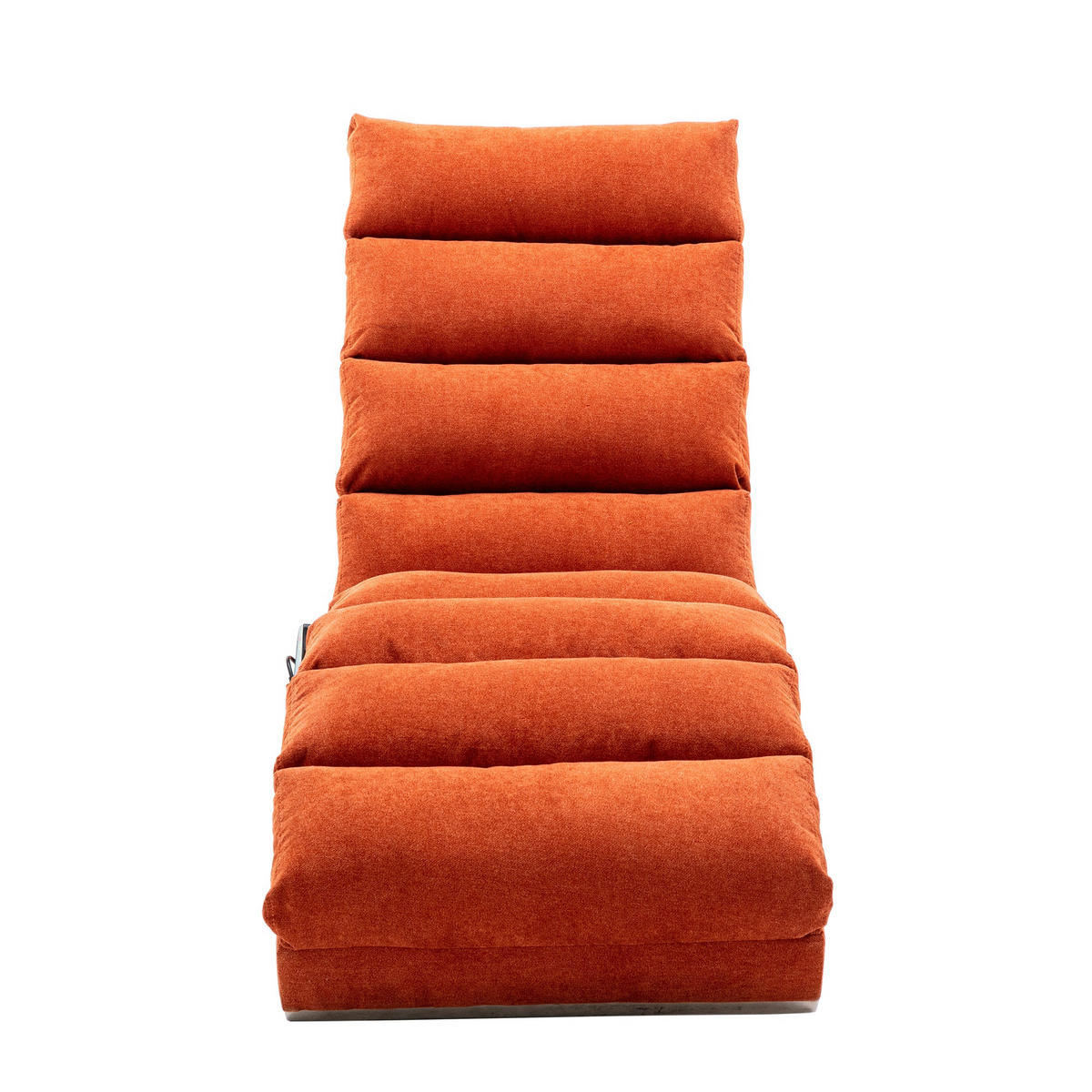 RELAXLIEGE Liegesessel,Relaxsessel,Leinenstoff,Orange - Orange, Textil (55/84/148cm) - LVHOM