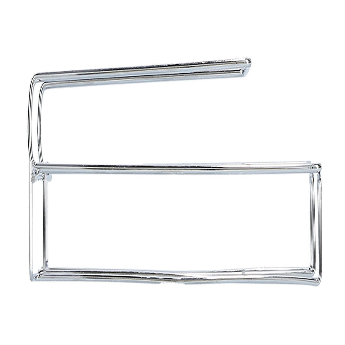 GLÄSERHALTER Regal - Transparent, Metall (28/7.5/18.5cm)