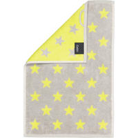 GÄSTETUCH NEW STARS STERNE KLEIN 6261 PLATIN/LIME - 75 - Gelb, Textil (30/50cm) - Cawoe