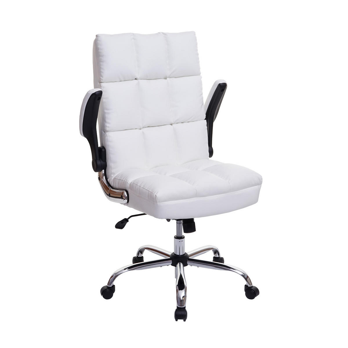BÜROSTUHL Weiß - Weiß, Textil (73/120/72cm) - MCW