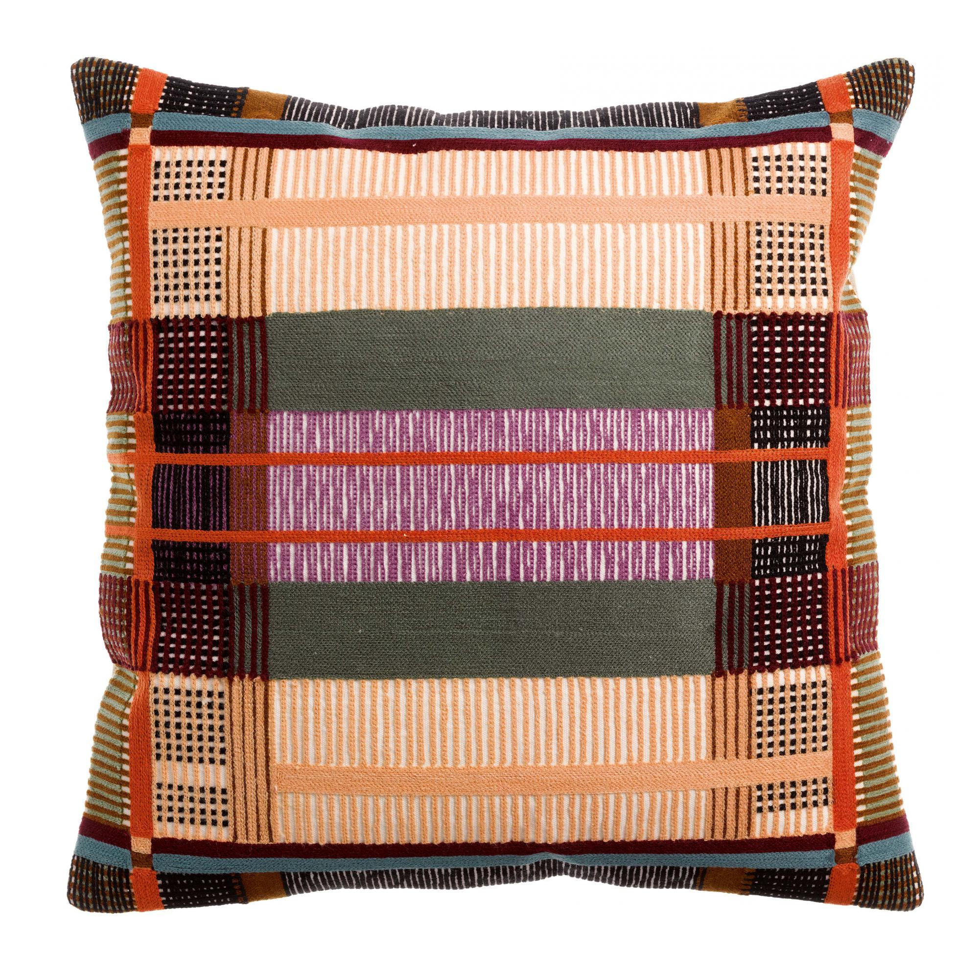 Vivaraise Besticktes Mehrfarbig 45x45 cm